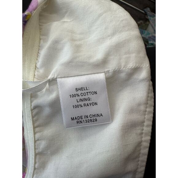 Reformation Marjorelle Marcelle Crop Top Watercolor Print M - Picture 12 of 13